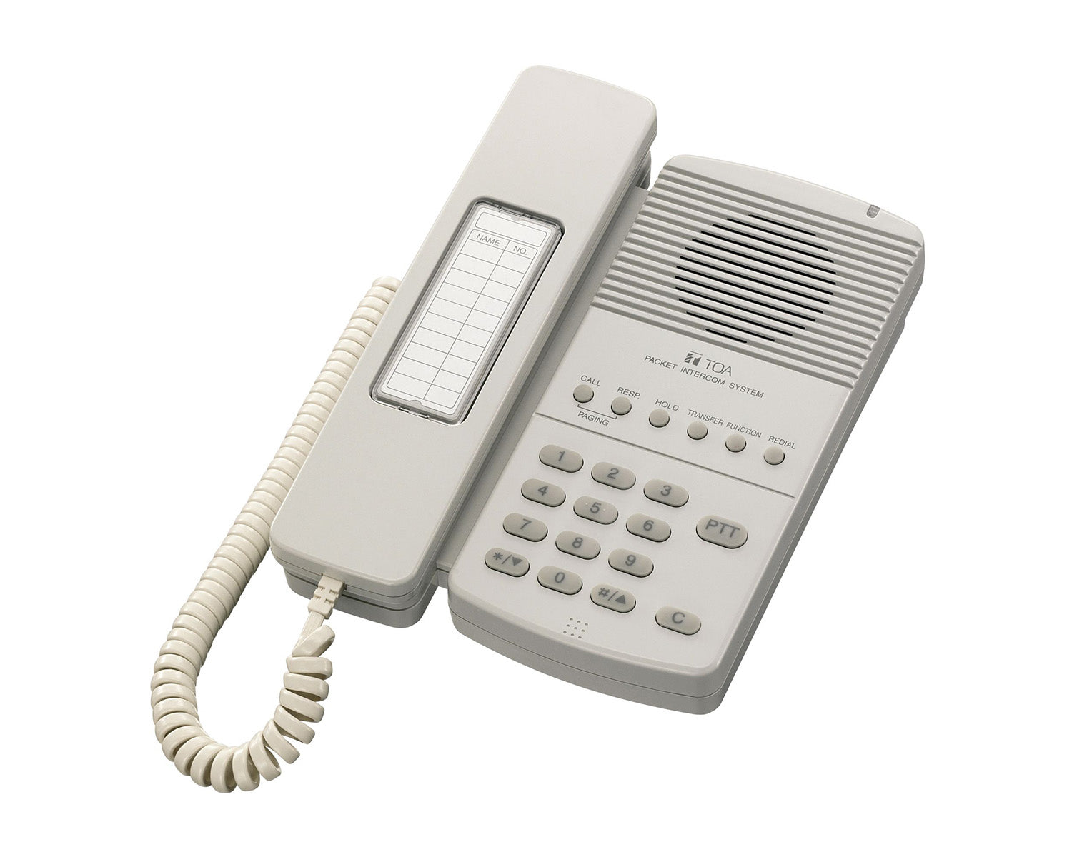 TOAN8010MS - TOA N8010MS IP Intercom Master Station and Handset Image 1