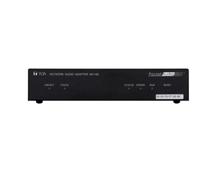 TOANX100 - TOA NX100 Network Audio Adaptor for Audio Over IP Image 2
