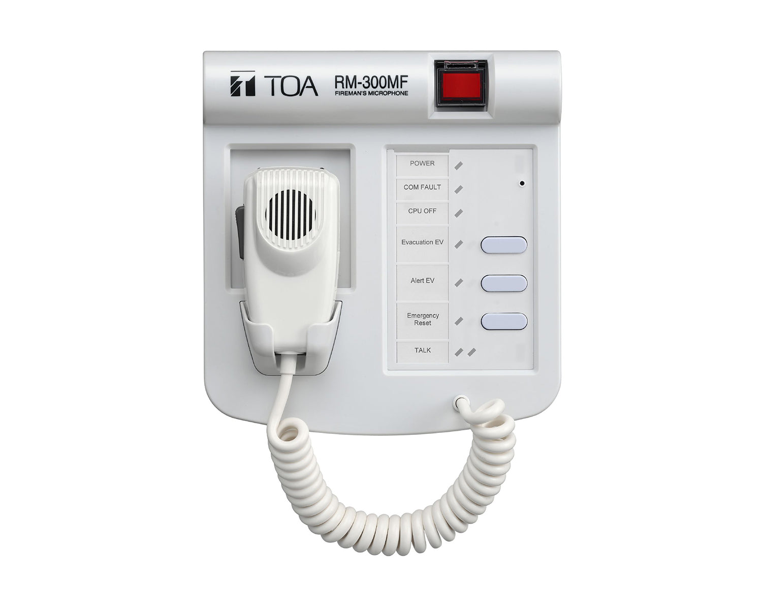 TOARM300MF - TOA RM300MF Firemans Microphone for VM3000 Series Voice Alarm Image 1