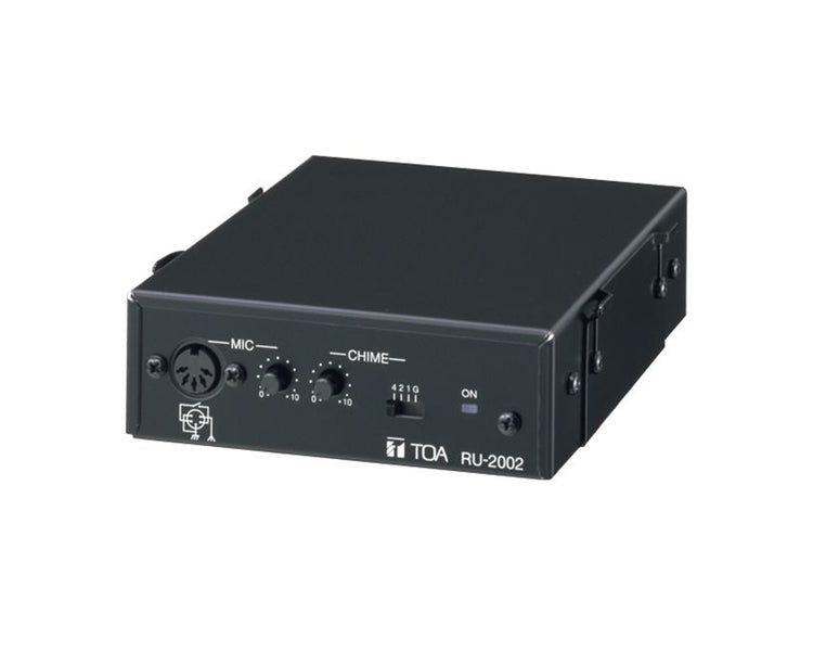 TOARU2002 - TOA RU2002 In Line Amplifier for PM660 Mic to Amp with Chime Image 1