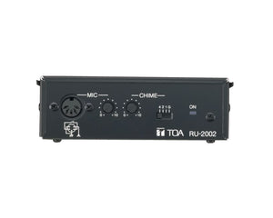 TOARU2002 - TOA RU2002 In Line Amplifier for PM660 Mic to Amp with Chime Image 2