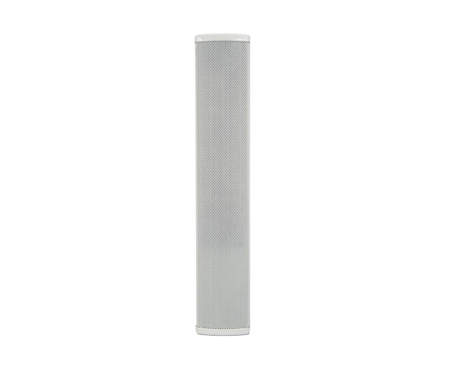 TOATZ30EB - TOA TZ 30 EB 5x2inch Slim Metal Column Speaker 30W IP55 White Image 1