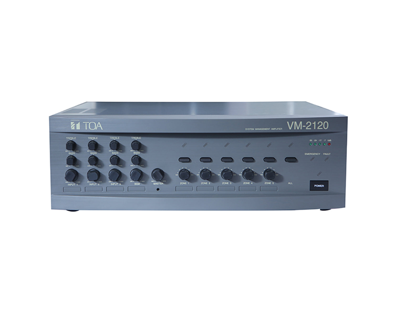 TOAVM2120 - TOA VM2120 System Management Amplifier 100V 120W Image 1
