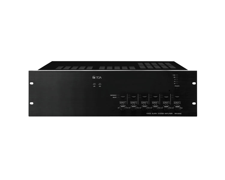 TOAVM3360E - TOA VM3360E VM3000 Series Extension Amplifier 360W Image 1
