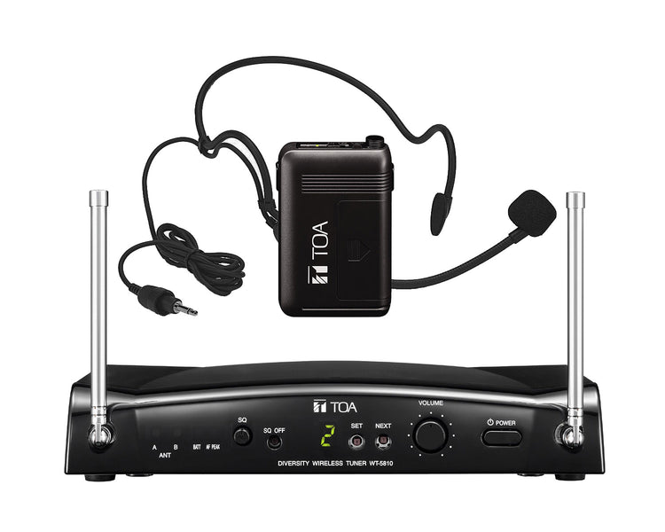 TOAWS5325HD - TOA WS 5325H CH70 64CH UHF Headset System (WM5325 and WH4000H and WT5810) Image 1
