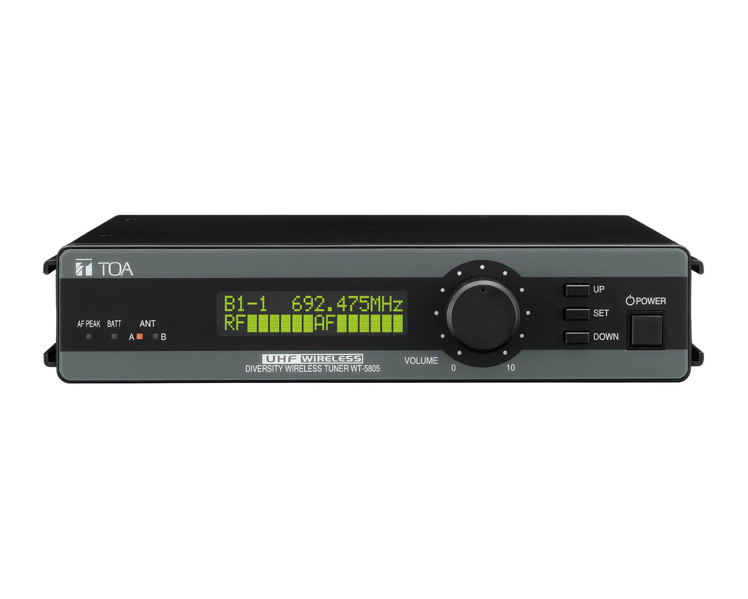 TOAWT5805D - TOA WT 5805 UHF 64Ch Wireless Microphone Receiver CH70 Image 1