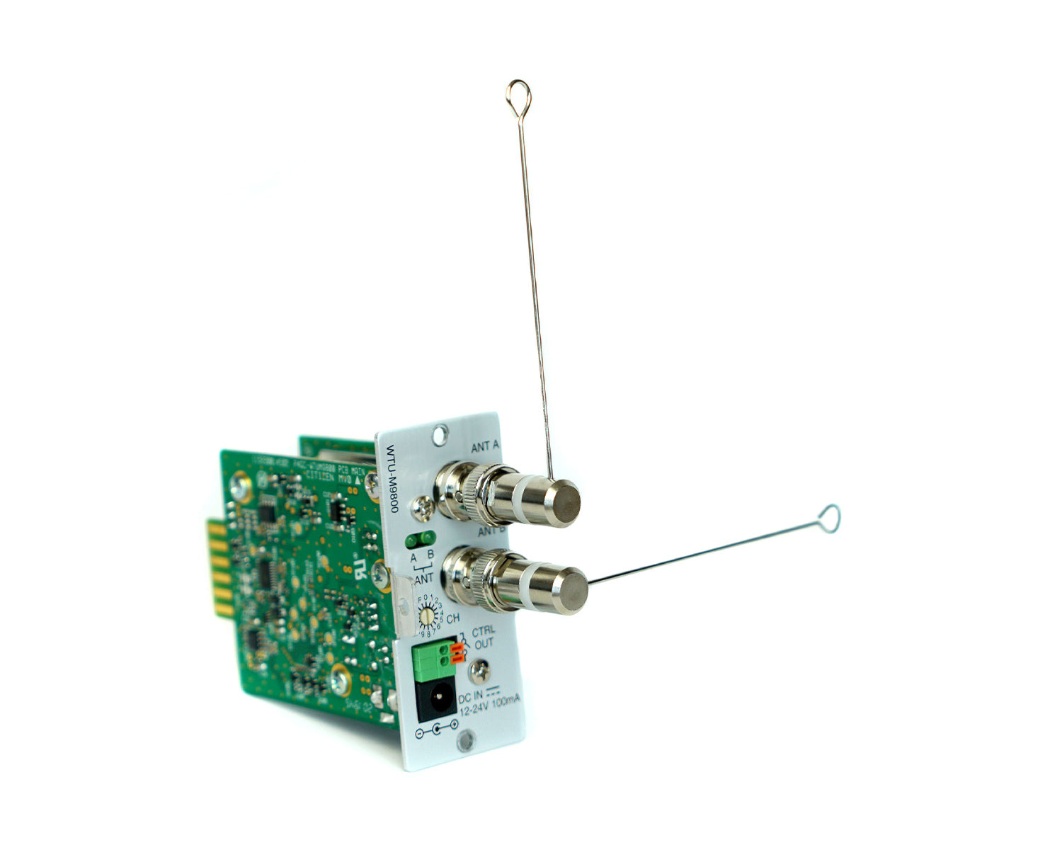 TOAWTUM9800 - TOA WTU M9800 UHF 16 Channel Diversity Tuner Module for M9000 Mixer Image 1