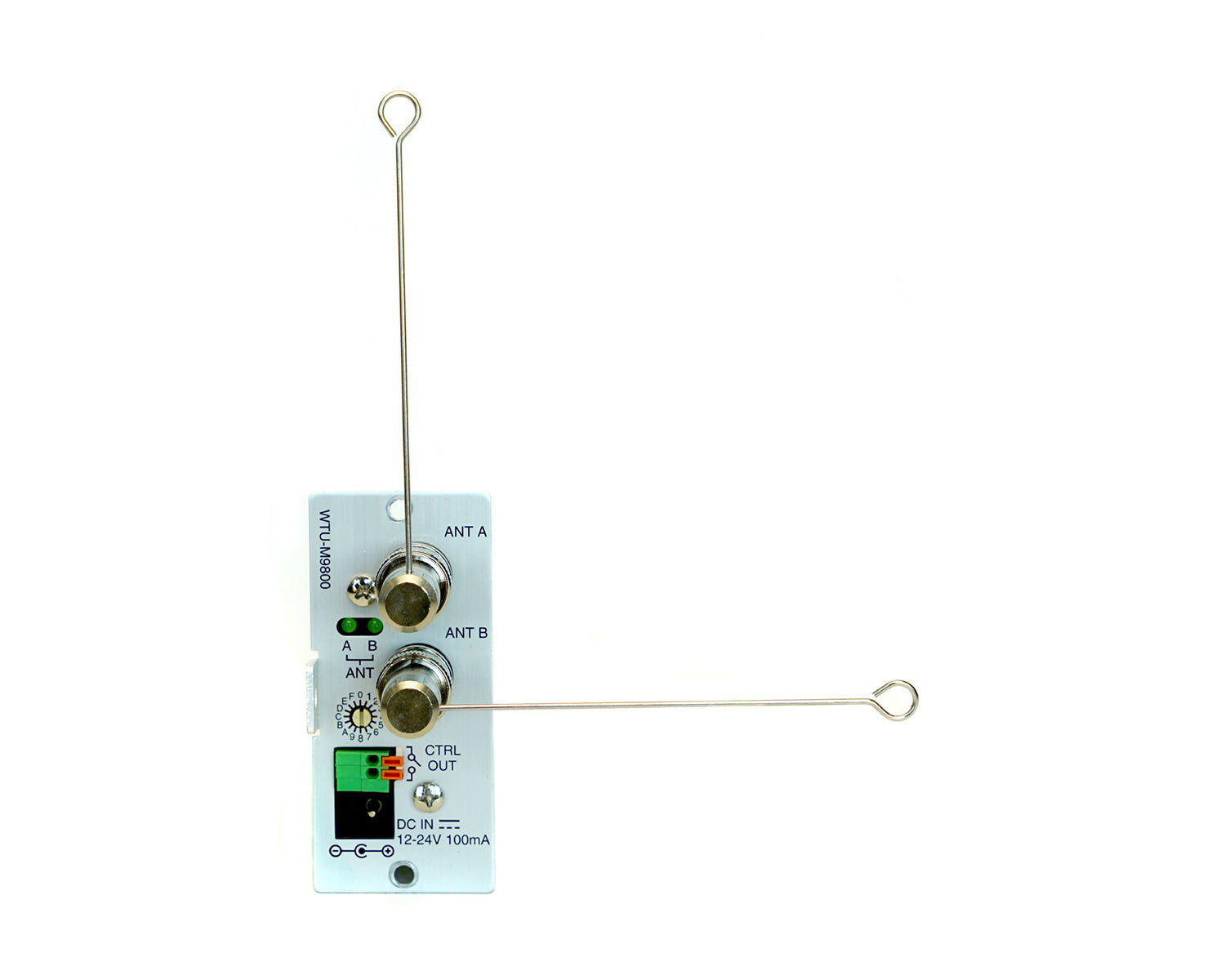 TOAWTUM9800 - TOA WTU M9800 UHF 16 Channel Diversity Tuner Module for M9000 Mixer Image 2