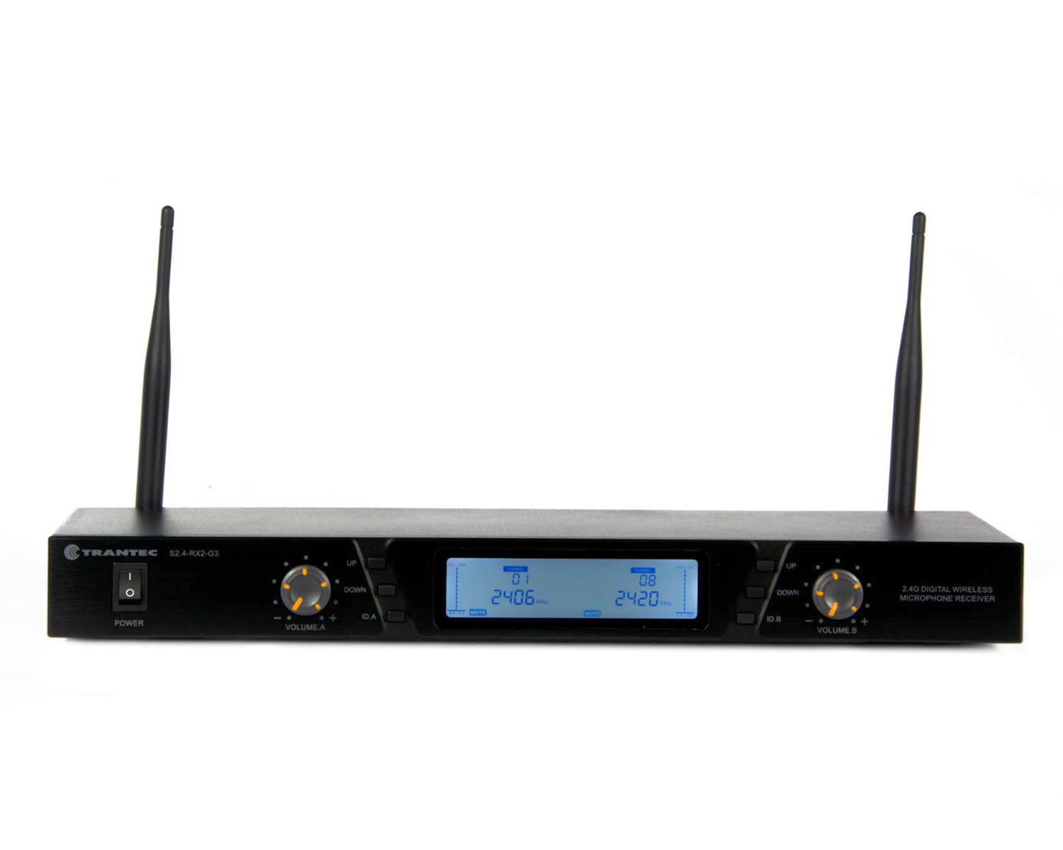 TRAS24RX2 - Trantec S2.4RX2 DUAL Receiver Only 2.4GHz Image 1