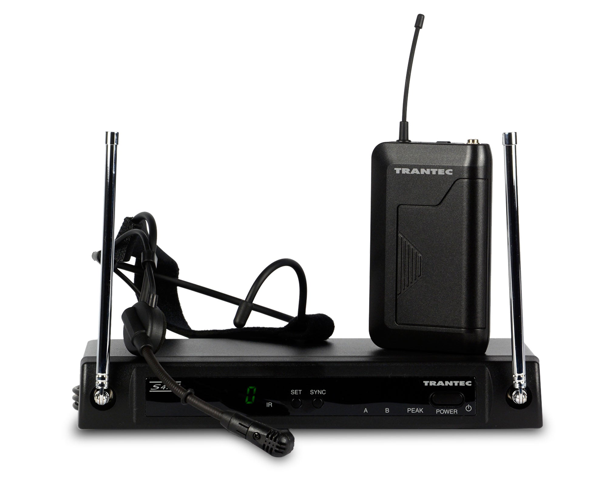 TRAS404A - Trantec S4.04A UHF Headworn System with HM33 Headmic CH70 Image 1