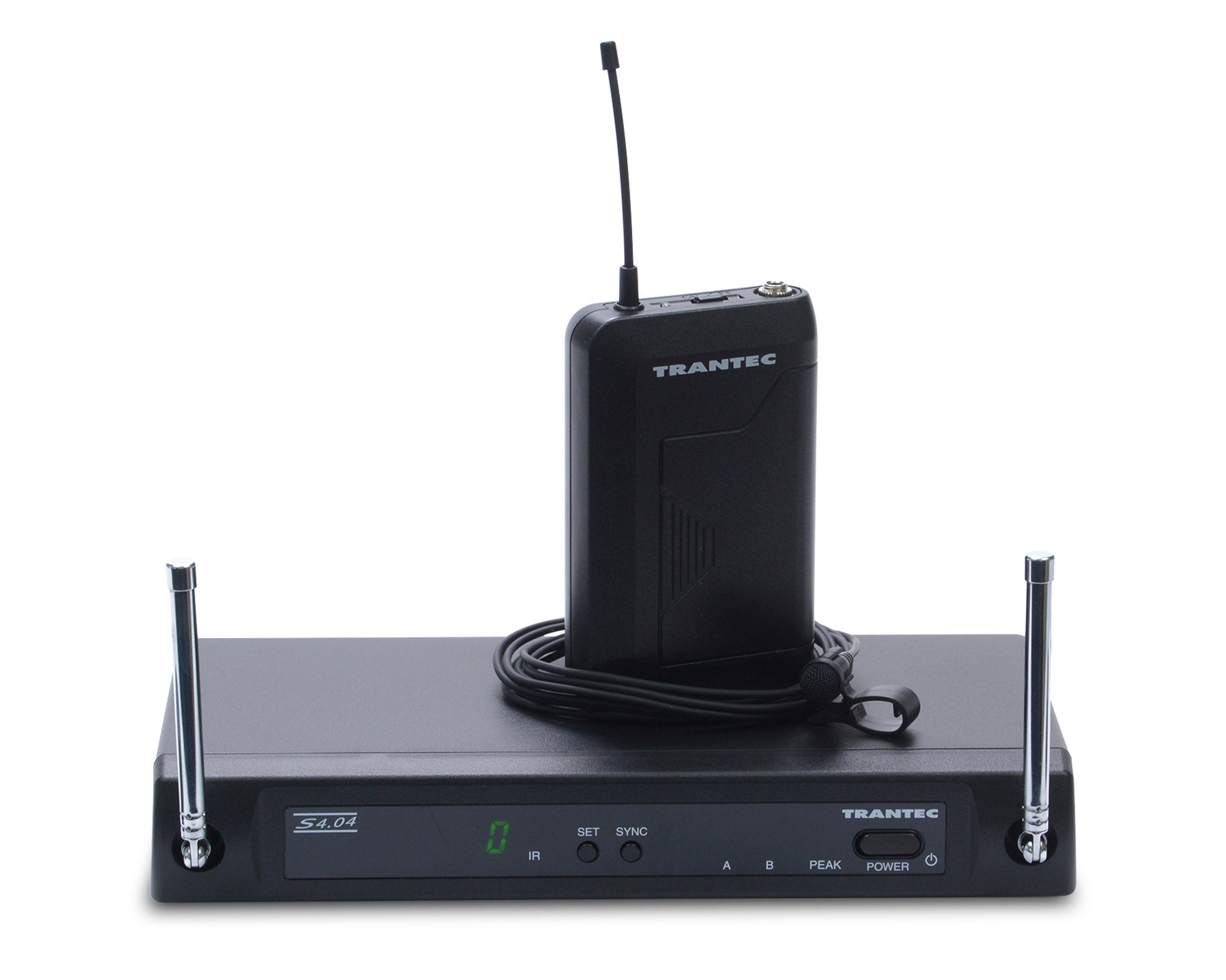 TRAS404L - Trantec S4.04L UHF Lapel Radio Mic System CH70 Image 1