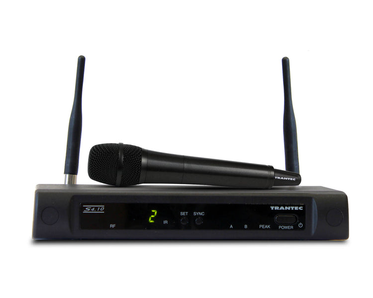 TRAS410HD - Trantec S4.10H UHF Handheld Radio Mic System with 16 Frequencies CH70 Image 1