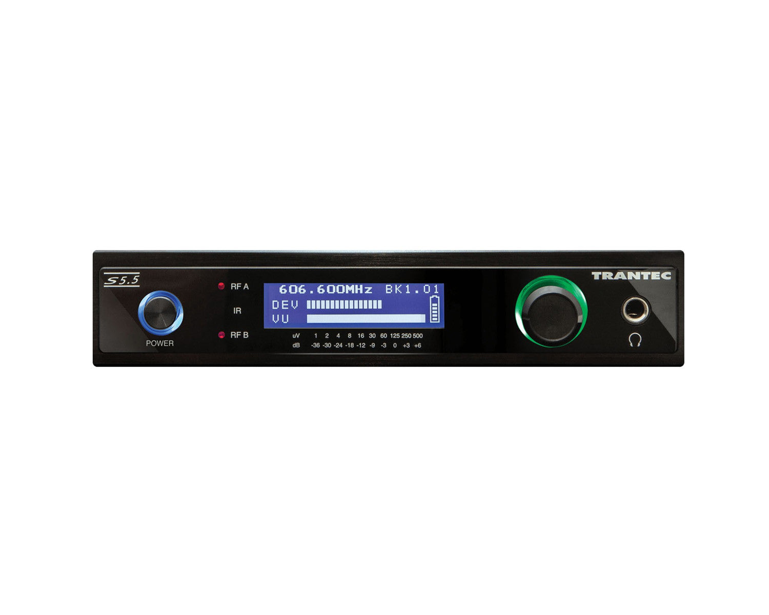 TRAS55B38 - Trantec S5.5L True Diversity Beltpack System Without Mic 24Ch CH38 41 Image 2