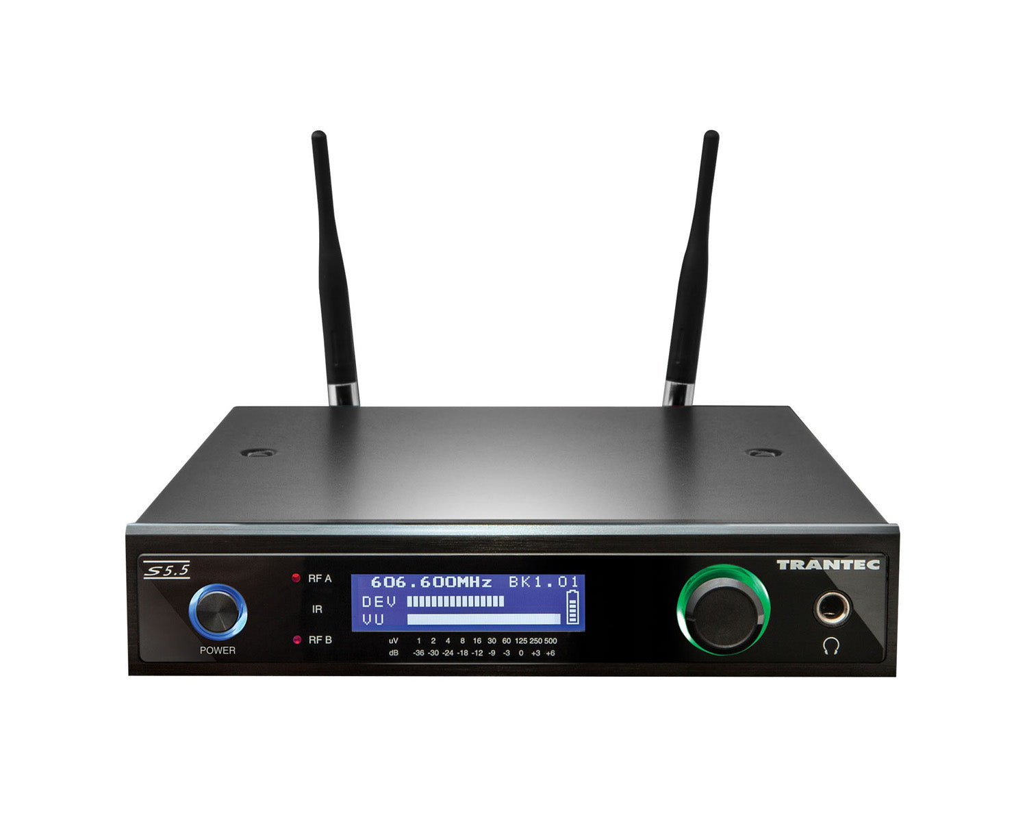 TRAS55HD38 - Trantec S5.5HD True Diversity Handheld Dynamic System 24Ch CH38 41 Image 2