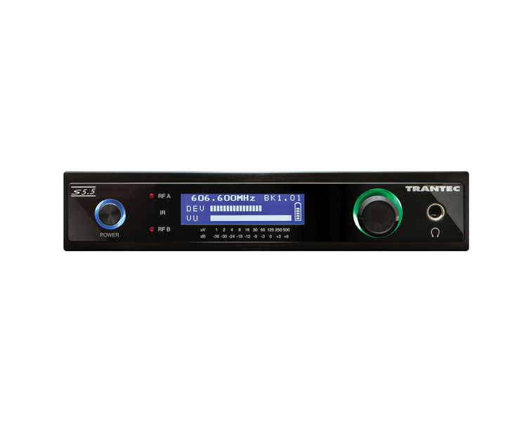 TRAS55HD38 - Trantec S5.5HD True Diversity Handheld Dynamic System 24Ch CH38 41 Image 3