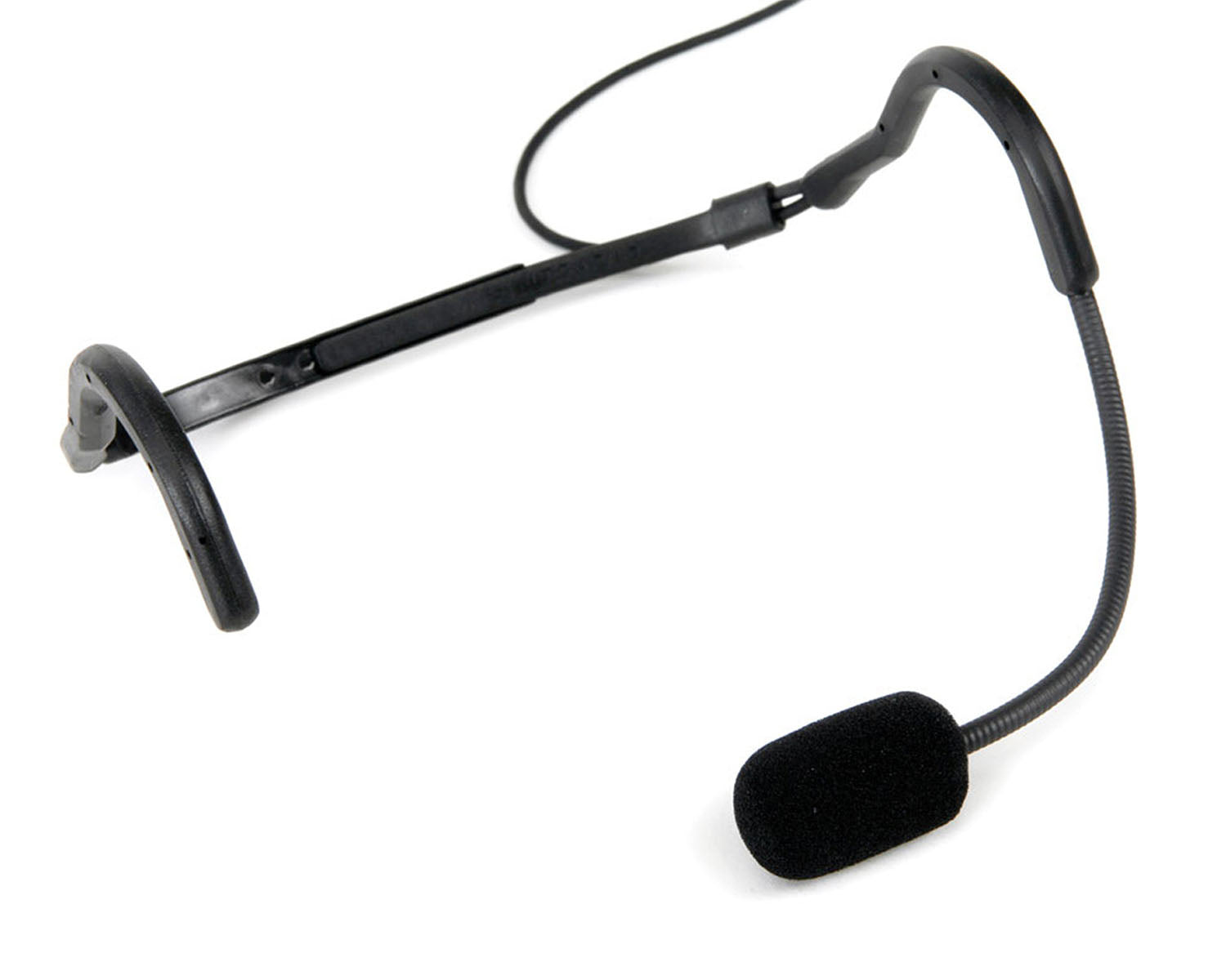TRASJ66BK - Trantec SJ66 BK (HM66) Supercardioid Headmic Black (Mini Jack) Image 1