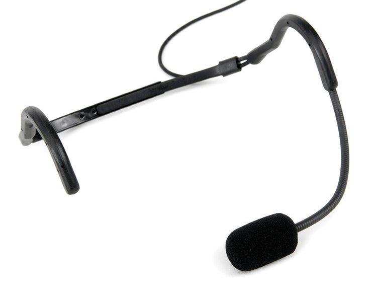 TRASJ66BK - Trantec SJ66 BK (HM66) Supercardioid Headmic Black (Mini Jack) Image 1