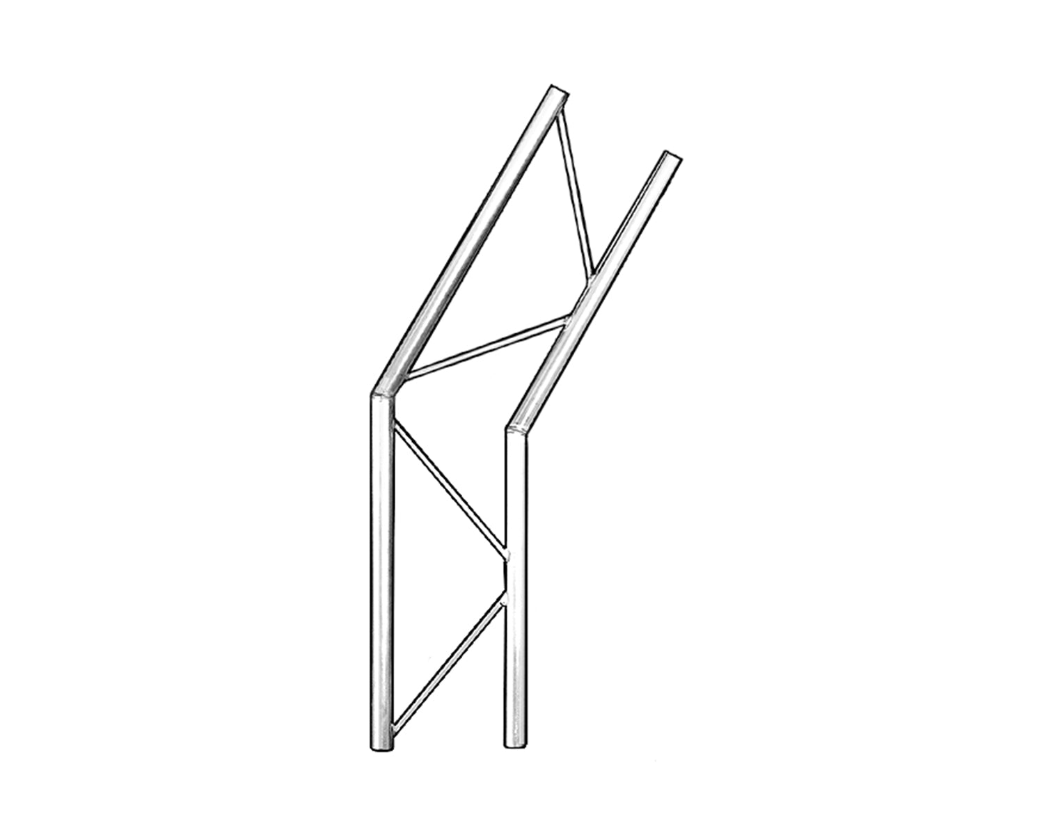 TRI1LJ2135H - Trilite by OPTI 100 Ladder Junction 2 Way 135degree Horizontal Image 1