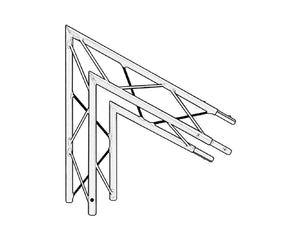 TRI1TJ260 - Trilite by OPTI 100 Truss Junct 2 Way 60degree Apex Up or Down Image 1