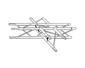 TRI1TJ490 - Trilite by OPTI 100 Truss Junct 4 Way 90degree Apex Down Image 1