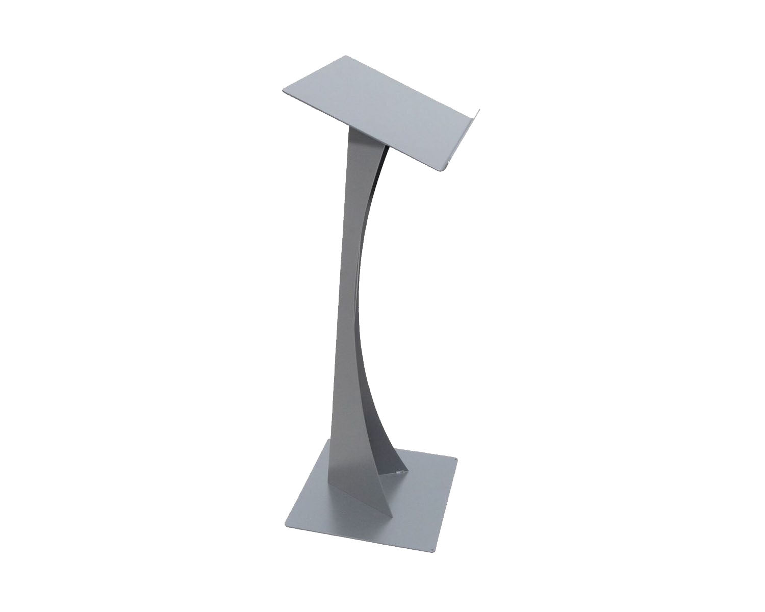 TRI200BLL - Trilite by OPTI 200 Series Blade Folded Metal Lectern in Black Powder Coat Image 1