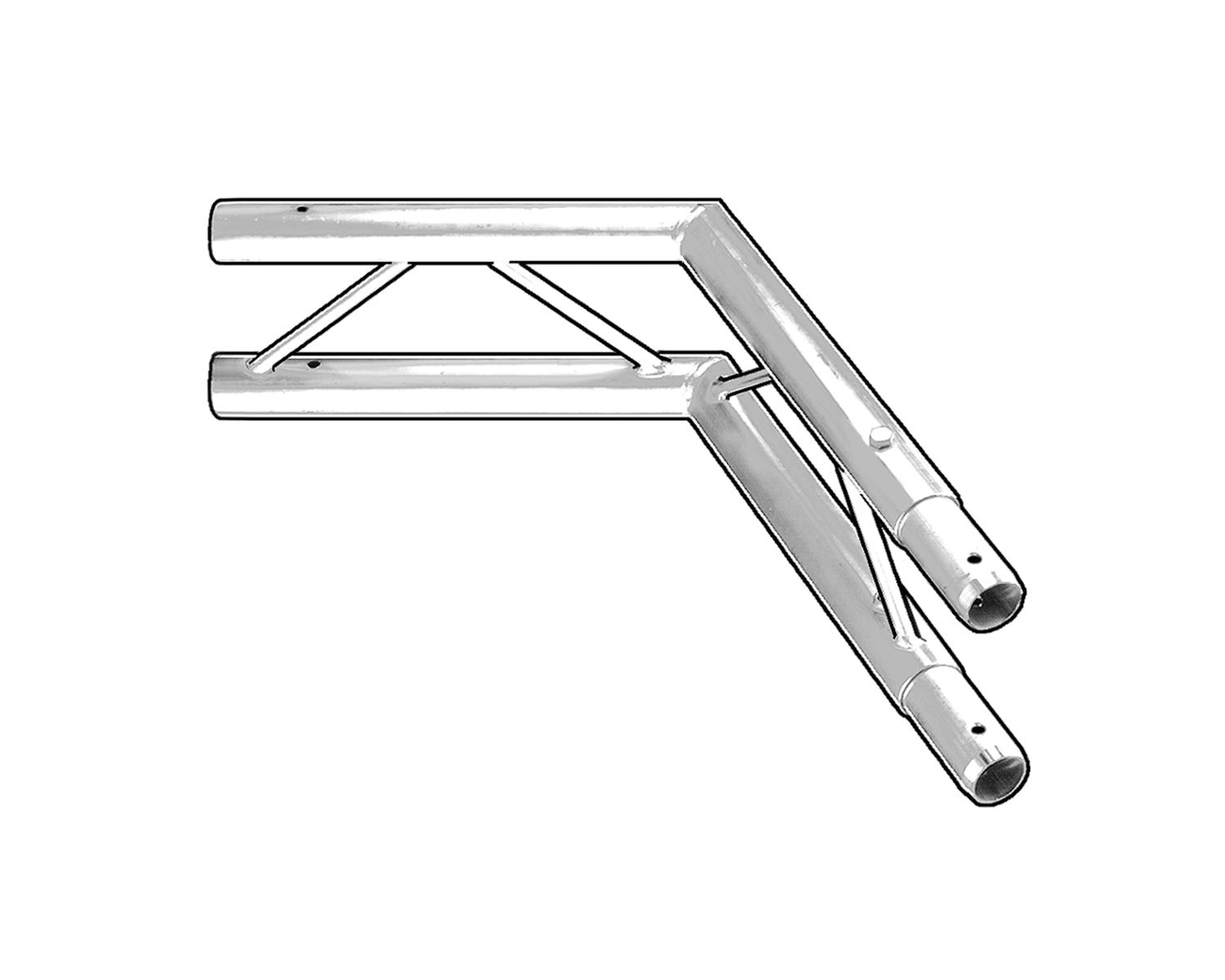 TRI2LJ2120V - Trilite by OPTI 200 Ladder Junction 2 Way 120degree Vertical Image 1