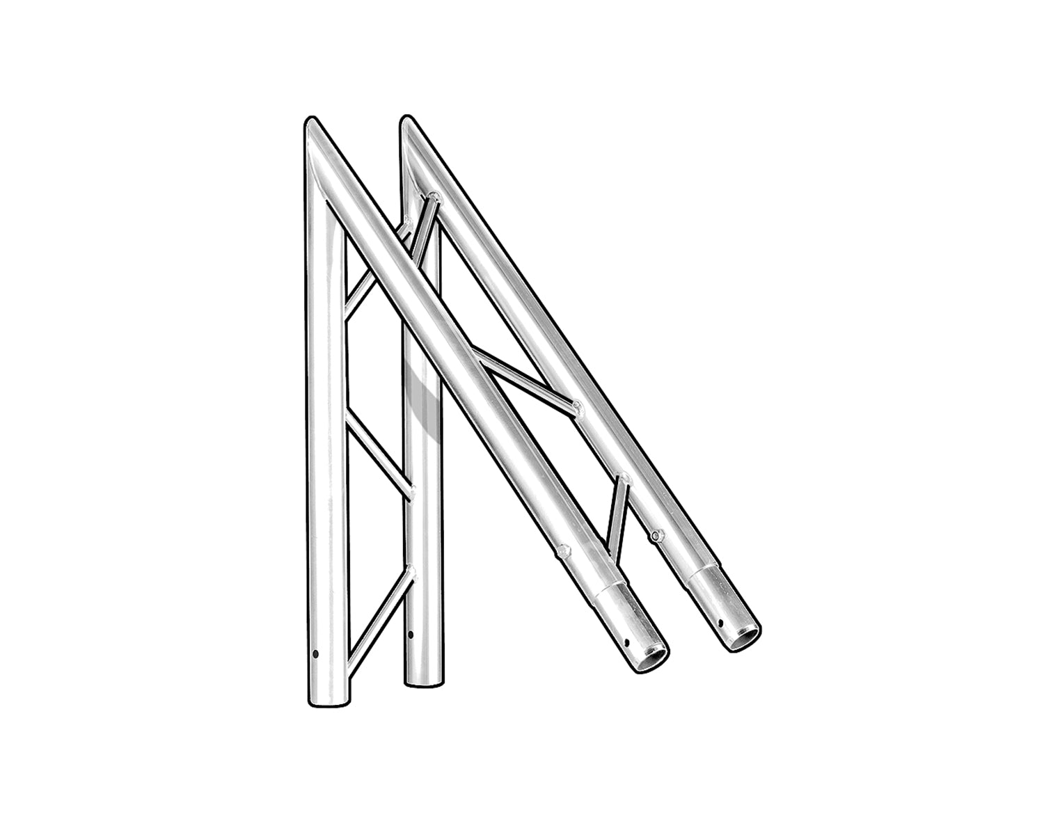 TRI2LJ245V - Trilite by OPTI 200 Ladder Junction 2 Way 45degree Vertical Image 1