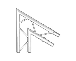 TRI2LJ260H - Trilite by OPTI 200 Ladder Junction 2 Way 60degree Horizontal Image 1