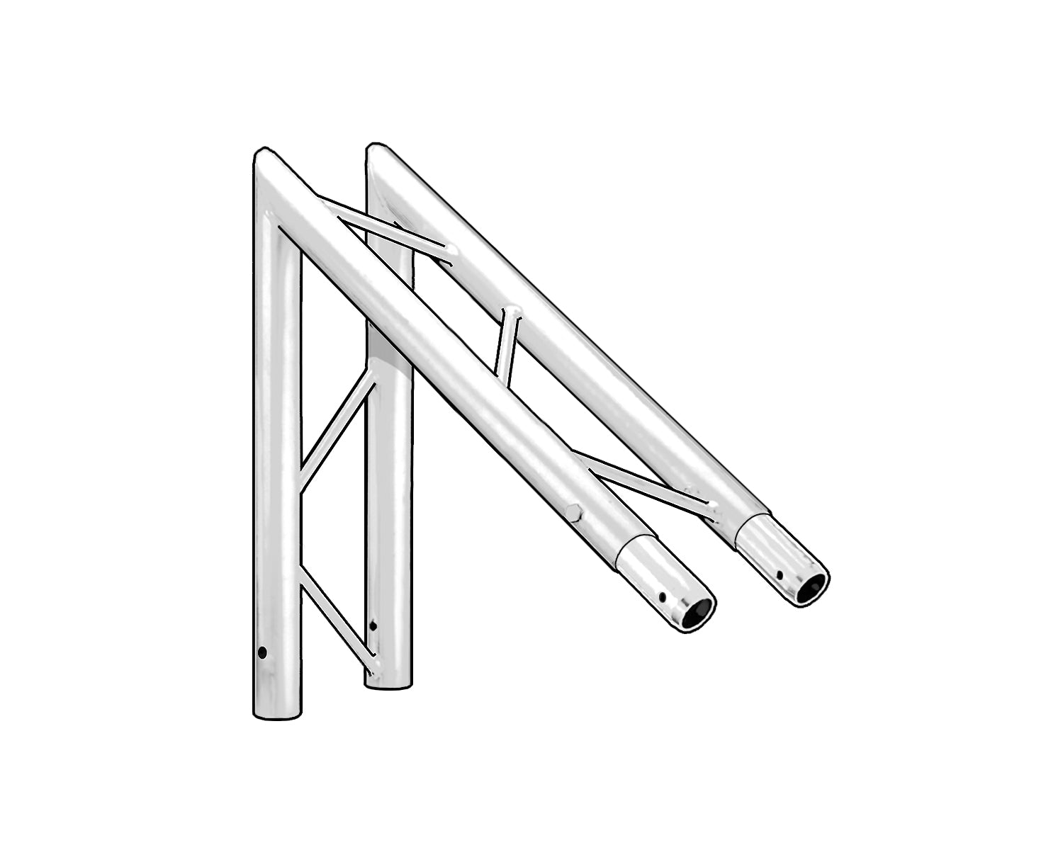 TRI2LJ260V - Trilite by OPTI 200 Ladder Junction 2 Way 60degree Vertical Image 1