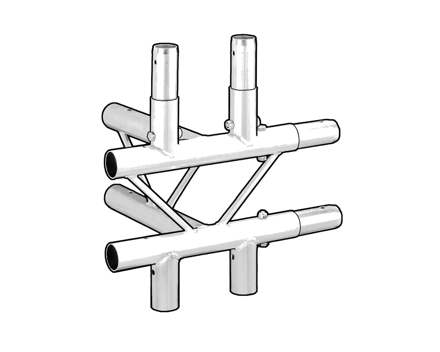 TRI2LJ590V - Trilite by OPTI 200 Ladder Junction 5 Way 90degree Vertical Image 1