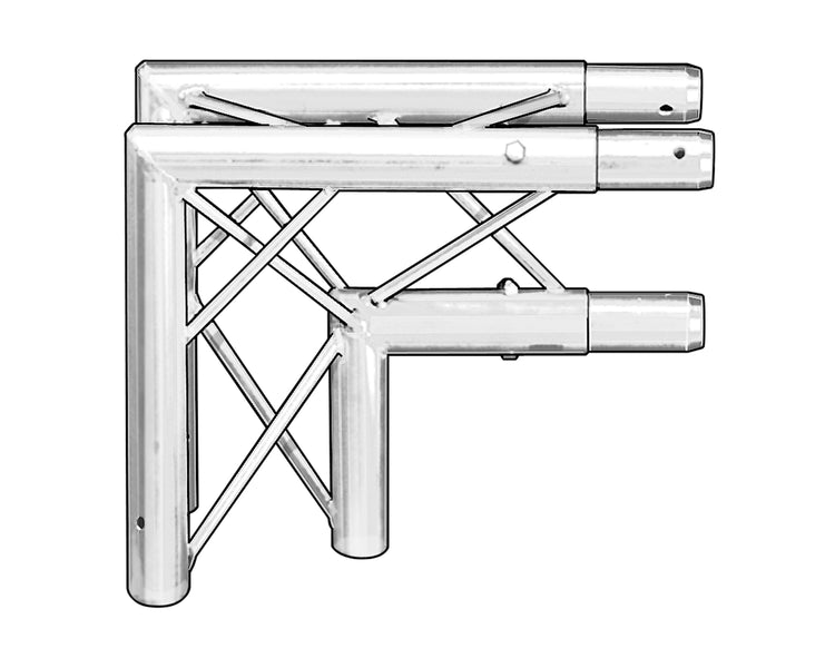 TRI2TJ290A - Trilite by OPTI 200 Truss Junct 2 Way 90degree Apex In Image 1