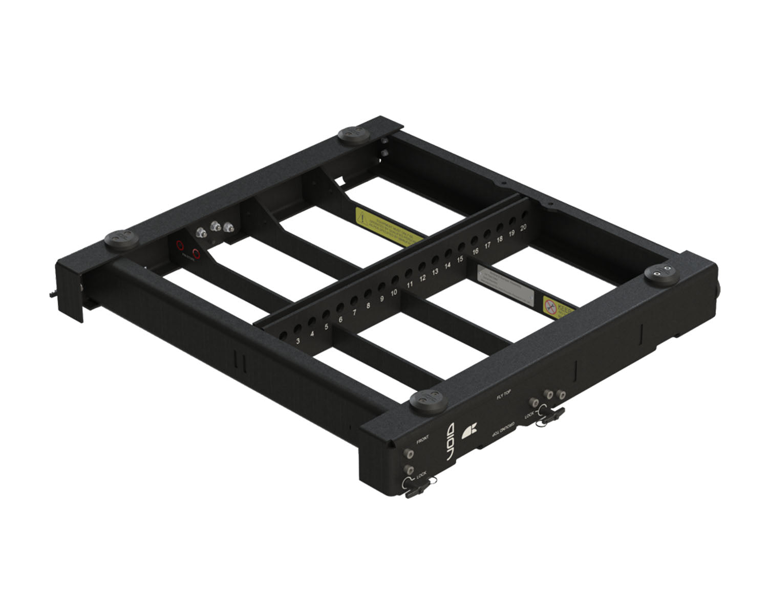 VOIA8FLYB - Void Acoustics Arcline 8 Fly Frame Rigging Frame for Arcline 8 Line Array Black Image 1