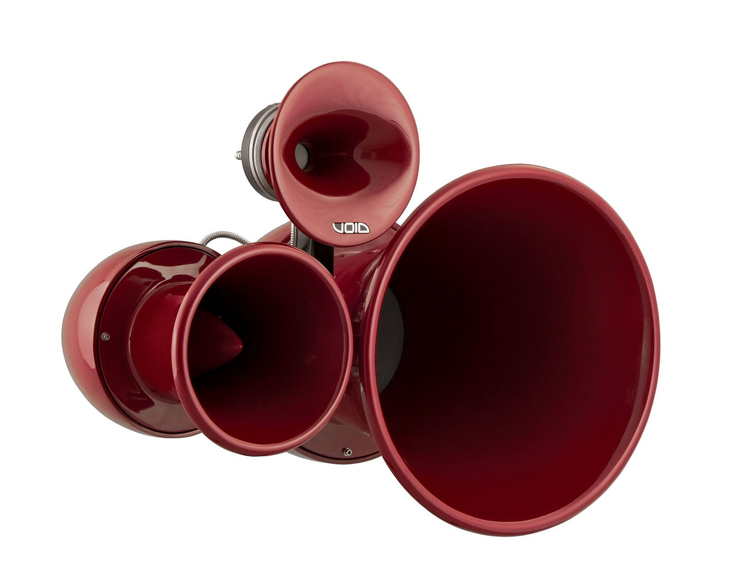 VOIAMV2LR - Void Acoustics Air Motion V2 Left 12inch Sculpted Speaker 8inchMF or 1.5inchHF 500W Red Image 1