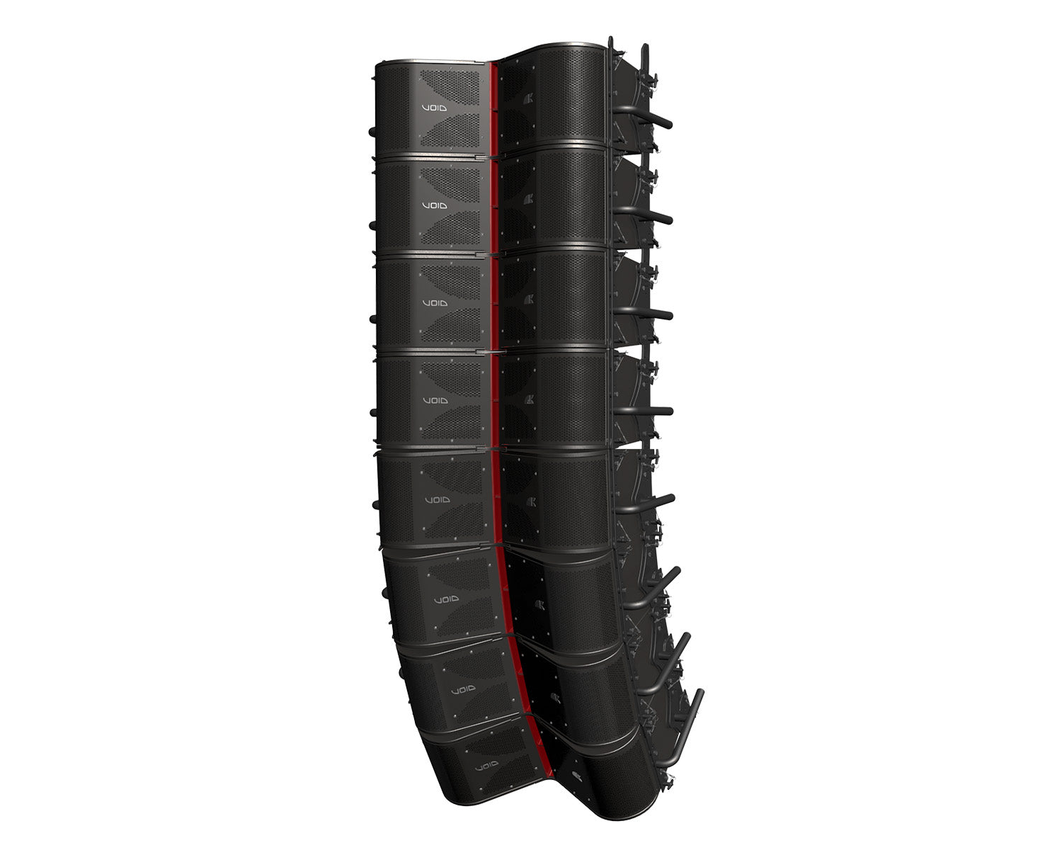 VOIARC8B - Void Acoustics Arcline 8 2x8inch 3 Way Line Array Element 110degreeH Black Image 9