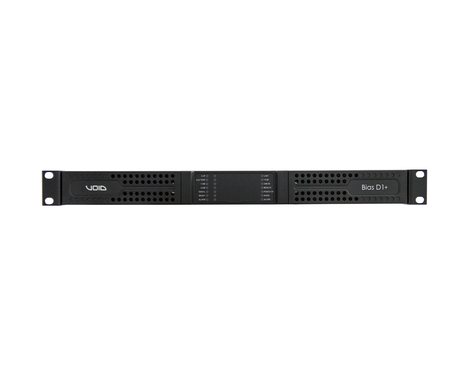 VOIBIASD1P - Void Acoustics Bias D1 and 2 Channel Power Amp with DSP 100V 2x800W @ 4ohm AES67 1U Image 1