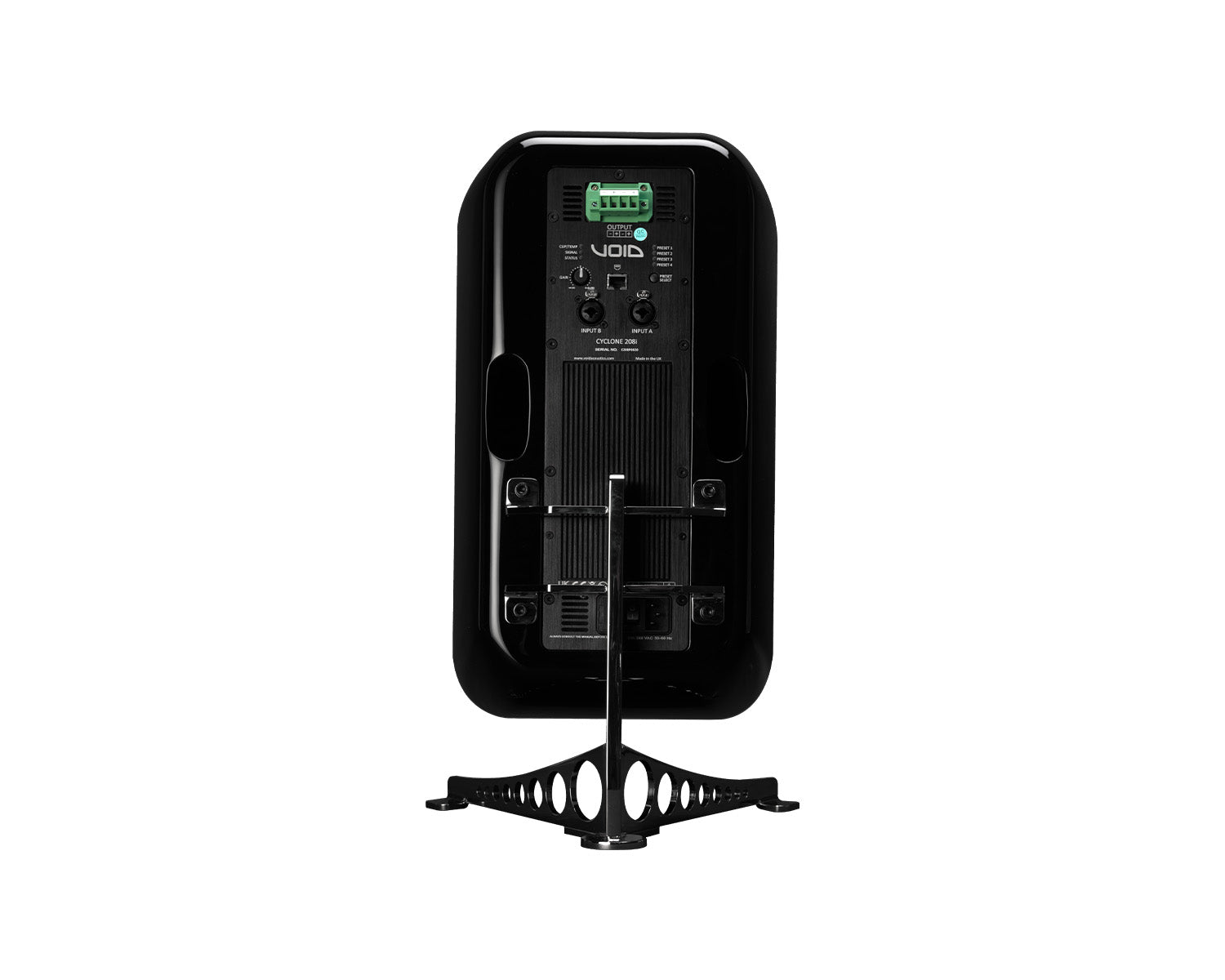 VOICYC208IB - Void Acoustics Cyclone 208i 2x8inch Reflex Loaded DSP Compact Subwoofer 300W Black Image 2