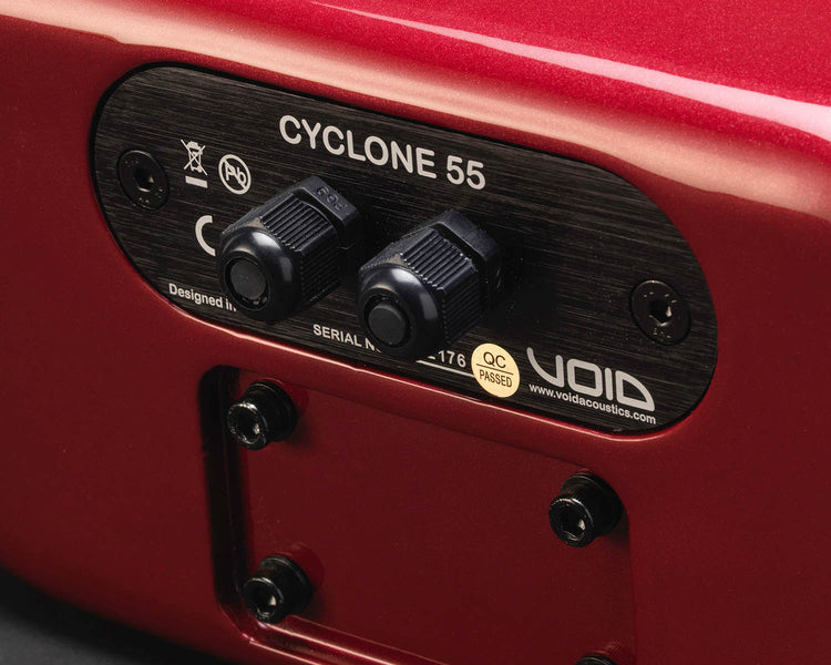 VOICYC55R - Void Acoustics Cyclone 55 2x5inch Passive Surface Mount Speaker 120W IP55 Red Image 3