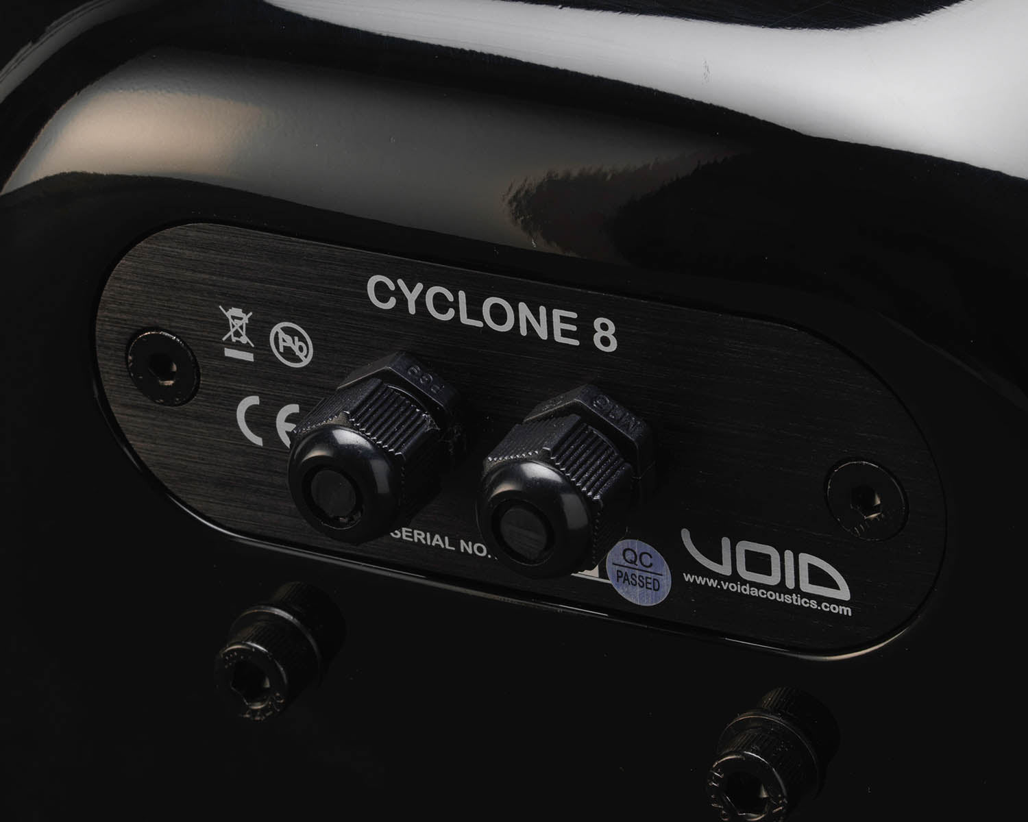 VOICYC8B - Void Acoustics Cyclone 8 8inch Passive Surface Mount Speaker 200W IP55 Black Image 2