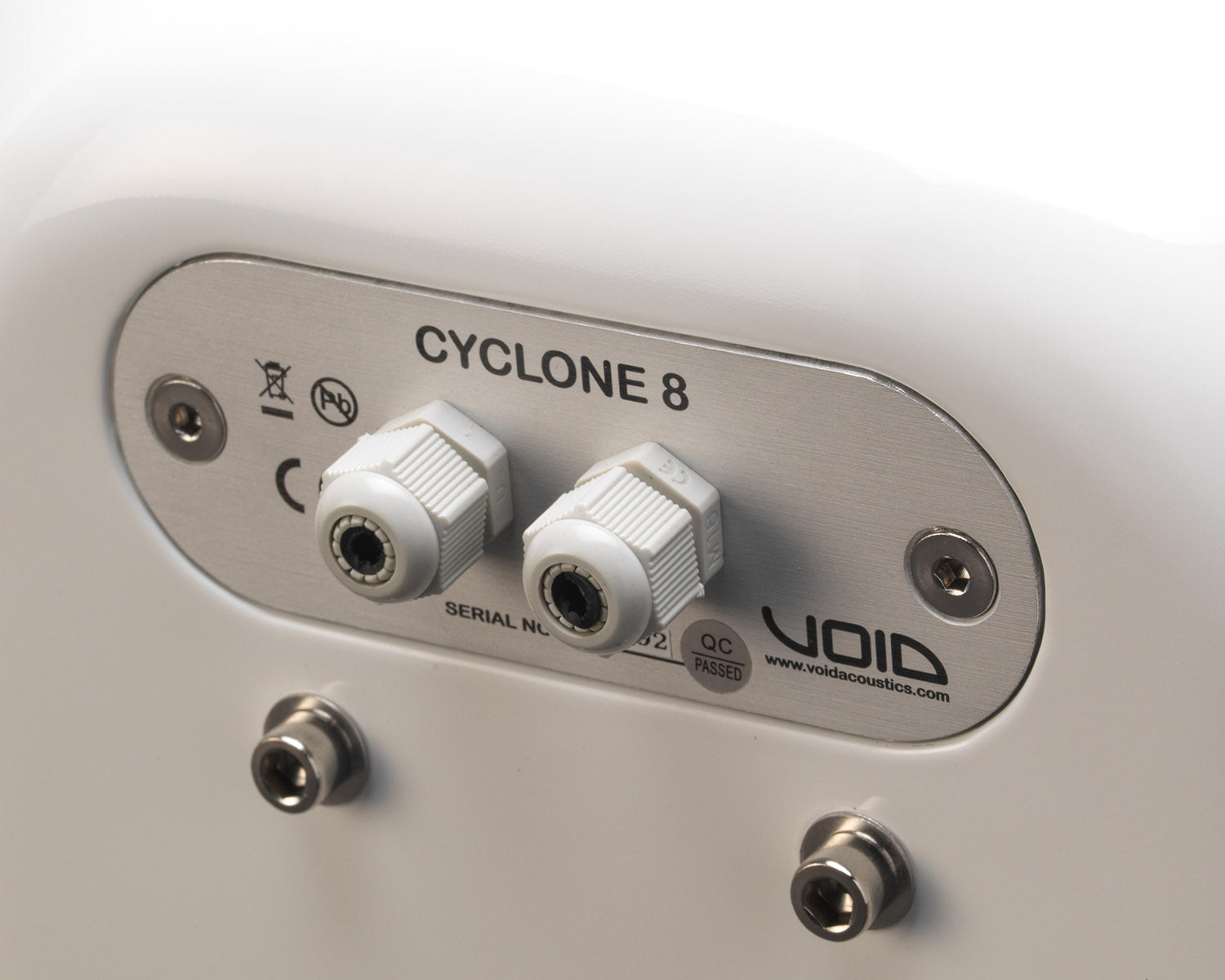 VOICYC8W - Void Acoustics Cyclone 8 8inch Passive Surface Mount Speaker 200W IP55 White Image 2