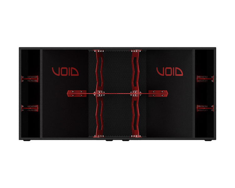 VOIINCSBR - Void Acoustics Incubus Sub 3x21inch Horn Loaded Bandpass Subwoofer 6000W Blk or Red Image 2