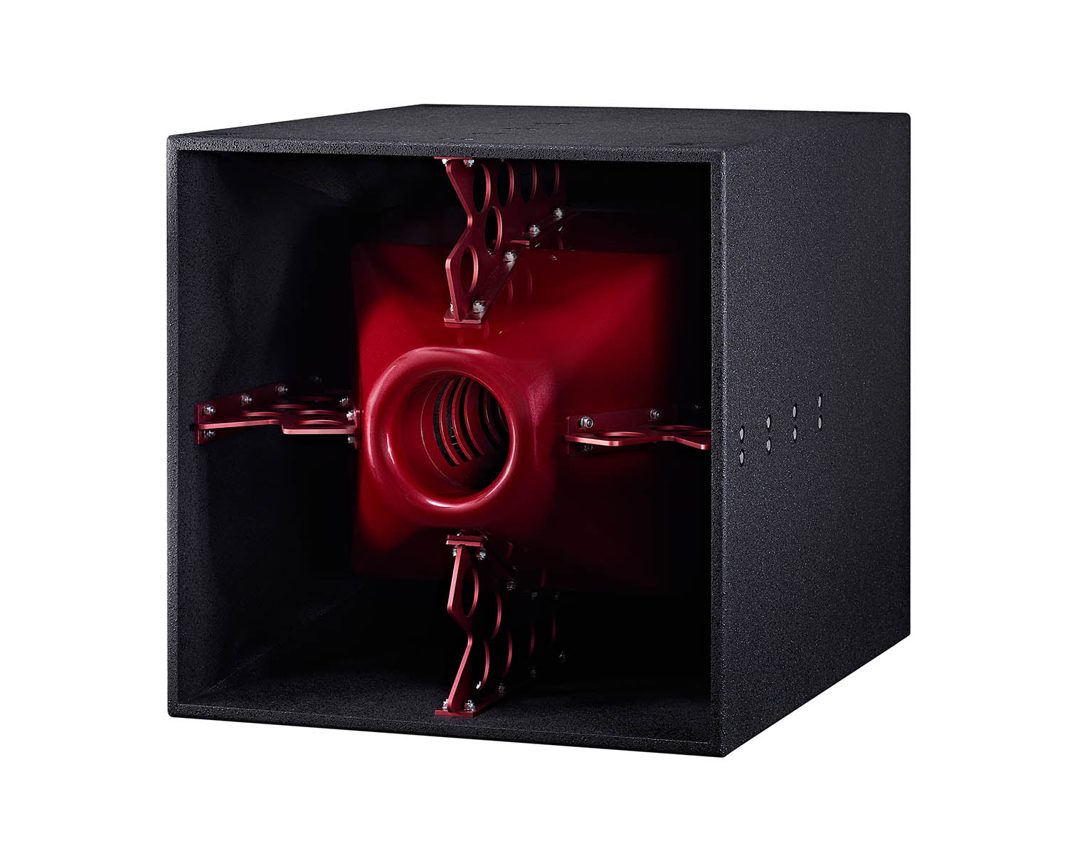 VOINEXQBR - Void Acoustics Nexus Q 4x12inch Horn Loaded Upper Bass Speaker 2x2000W Black or Red Image 1