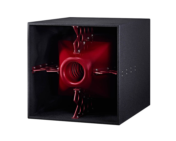 VOINEXQBR - Void Acoustics Nexus Q 4x12inch Horn Loaded Upper Bass Speaker 2x2000W Black or Red Image 1
