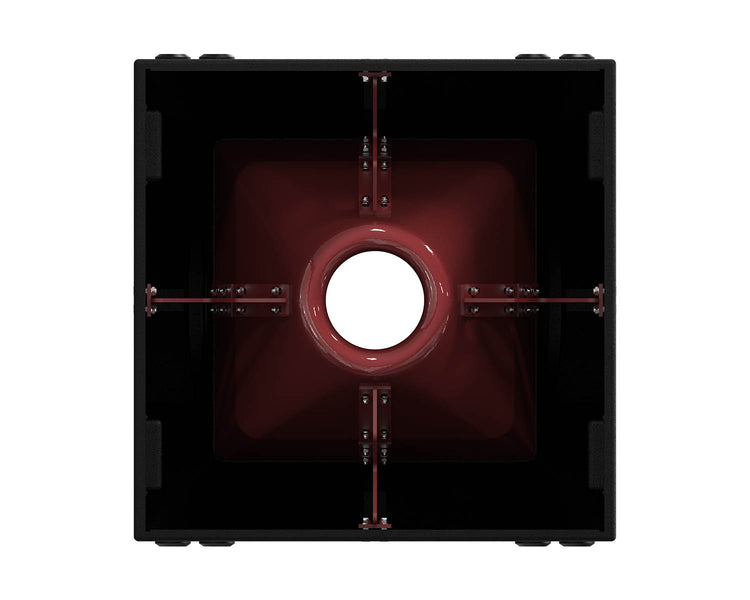 VOINEXQBR - Void Acoustics Nexus Q 4x12inch Horn Loaded Upper Bass Speaker 2x2000W Black or Red Image 2