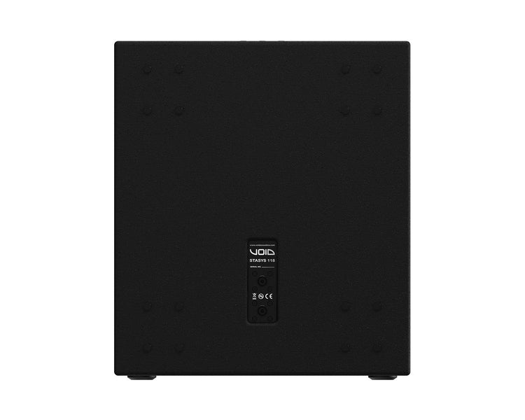 VOIS118B - Void Acoustics Stasys 118 18inch Reflex Loaded LF Loudspeaker 1200W Black Image 4