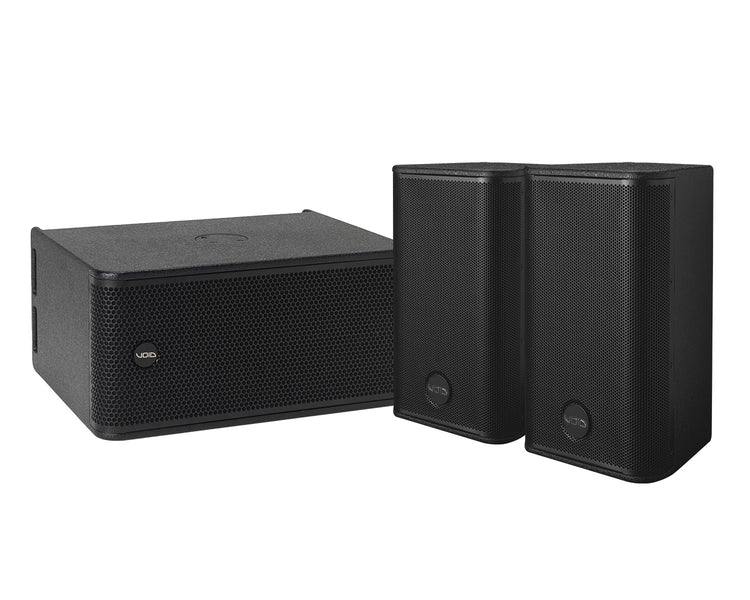 VOISYSPACKCB - Void Acoustics System Package C 1 x Venu 210i V2 or 2 x Venu 8 V2 Black Image 1