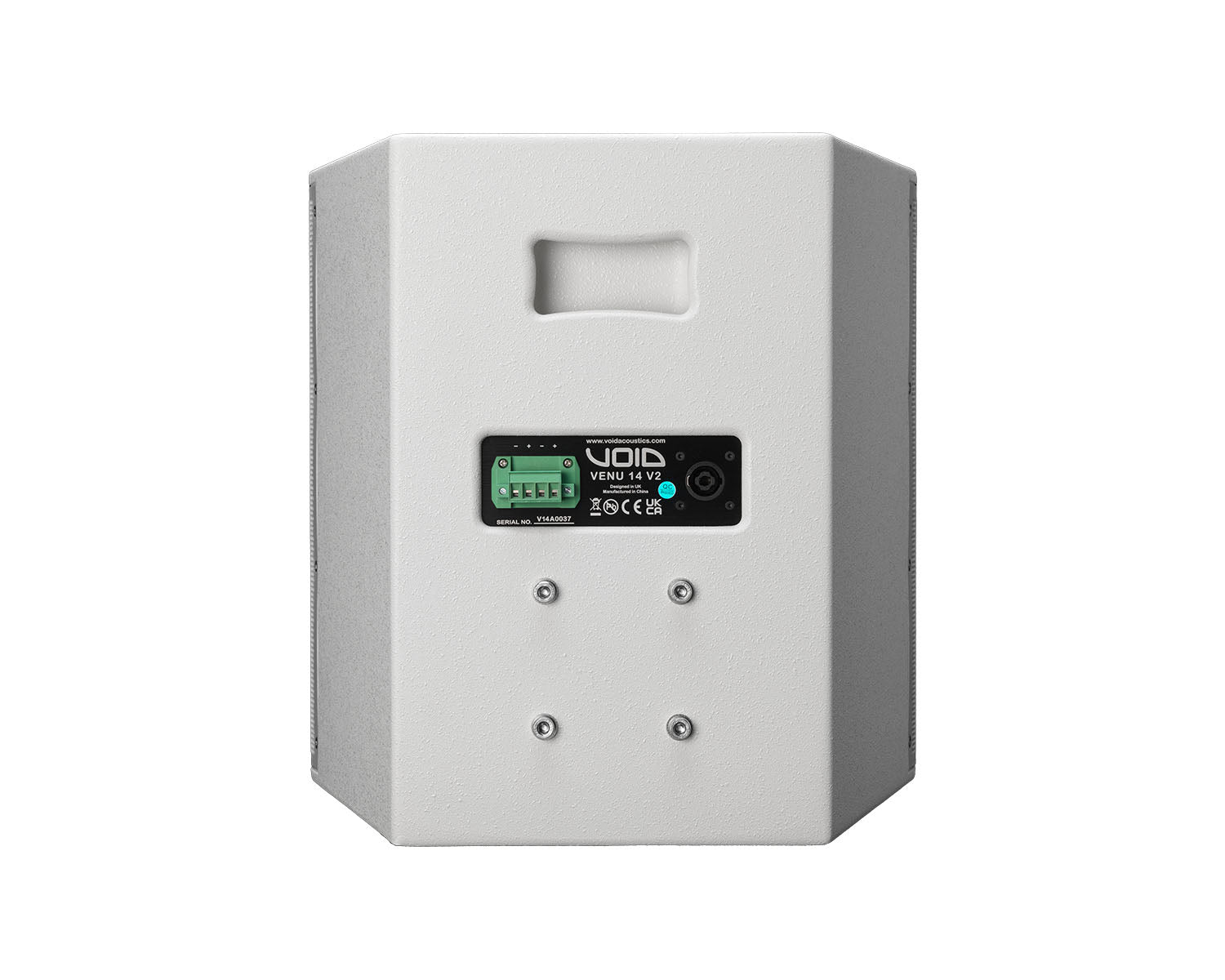 VOIV14V2W - Void Acoustics Venu 14 V2 13.5inch Surface Speaker Rotatable 70x40degree White Image 2