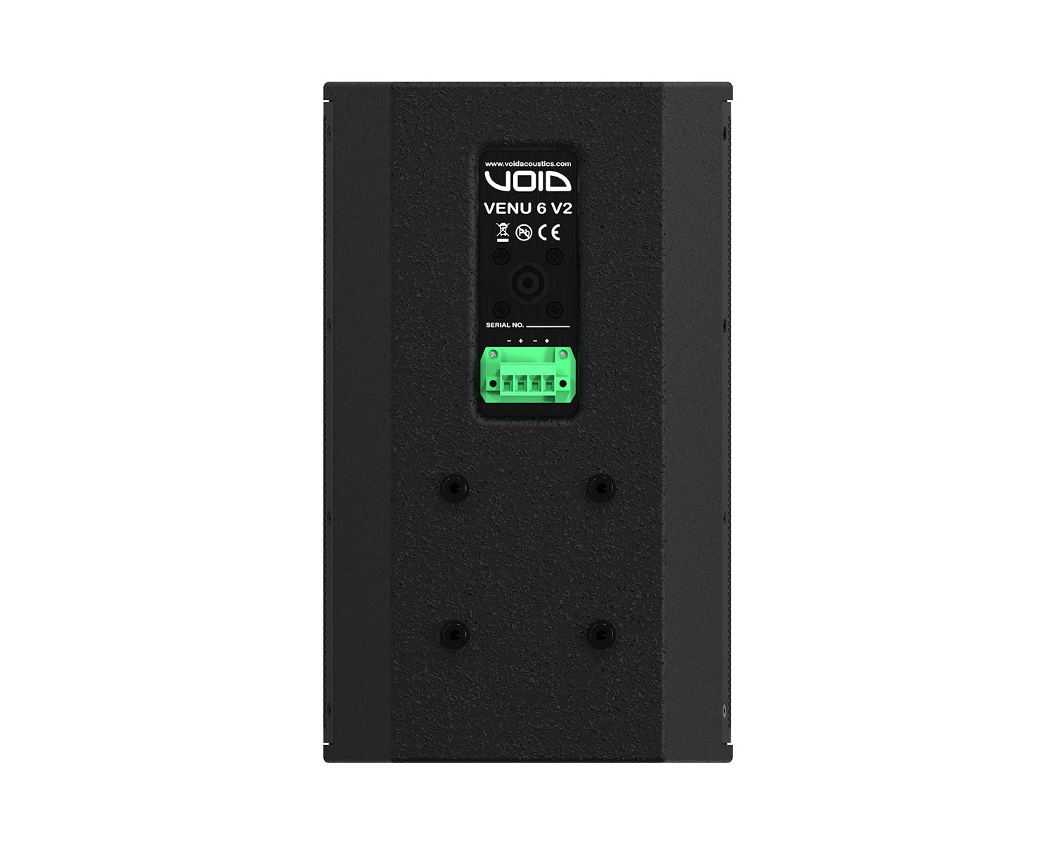 VOIV6V2B - Void Acoustics Venu 6 V2 6.5inch Surface Speaker Rotatable 90x60degree HF Black Image 3