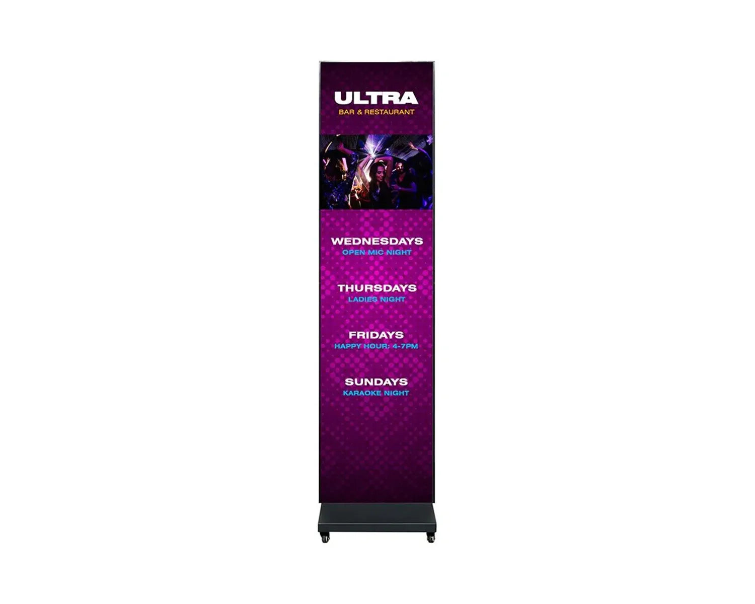 WMS2 Media System 2.6mm LED Video Display 2x Panels + Flightcase