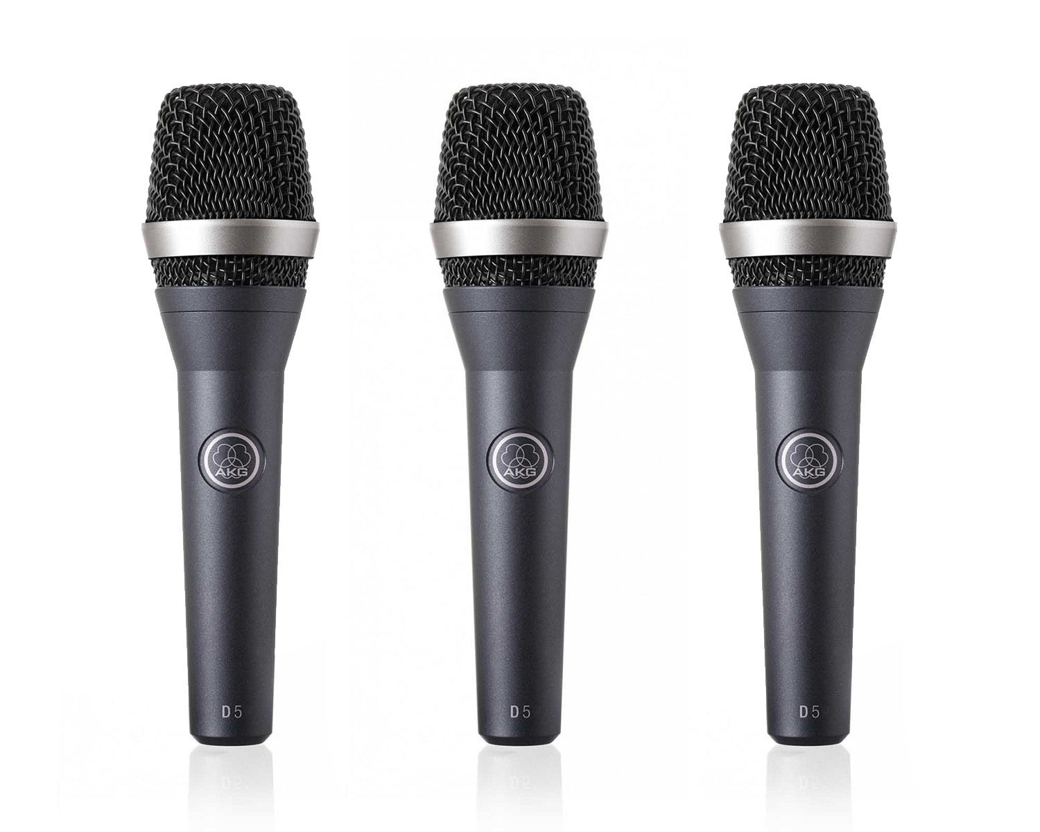 D5 THREE PACK: Pack of 3 x D5 Supercardioid Vocal Mic