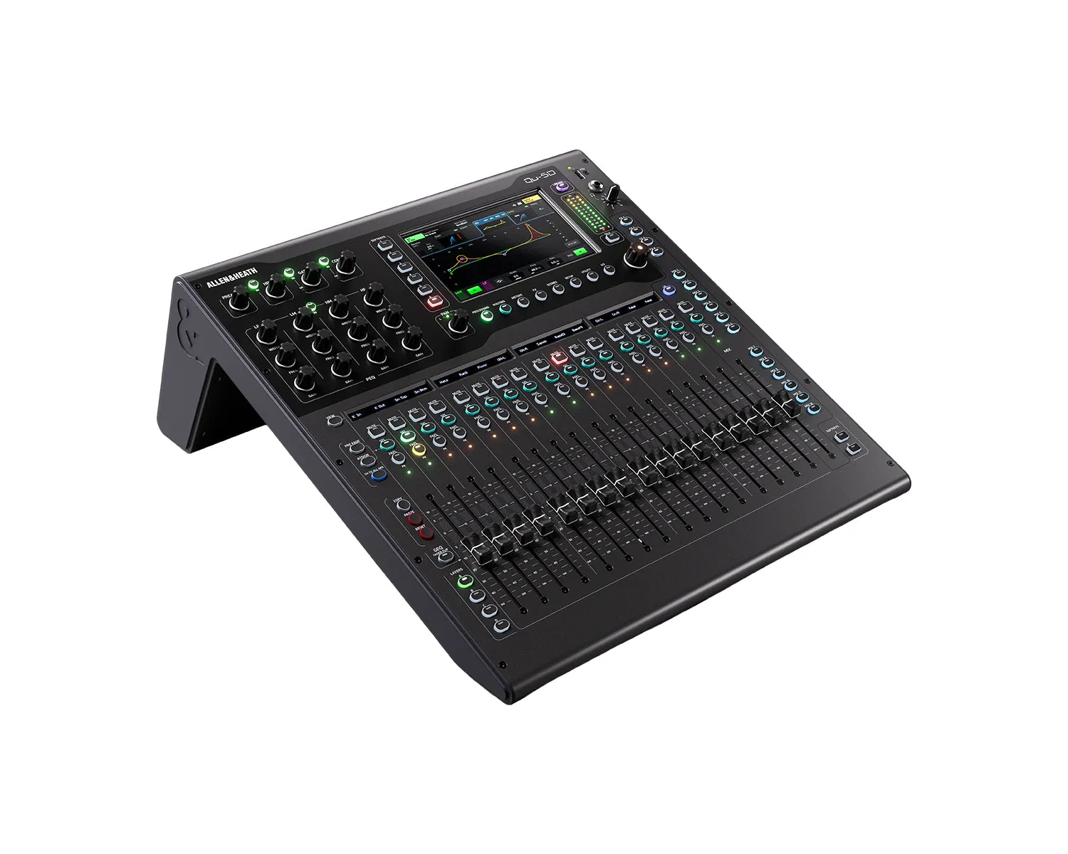Qu-5D 16IN / 12OUT 96kHz Digital Mixer with Dante Exc Rack Kit